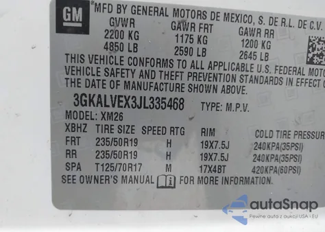 2018 GMC Terrain Slt from USA, damaged, VIN 3GKALVEX3JL335468